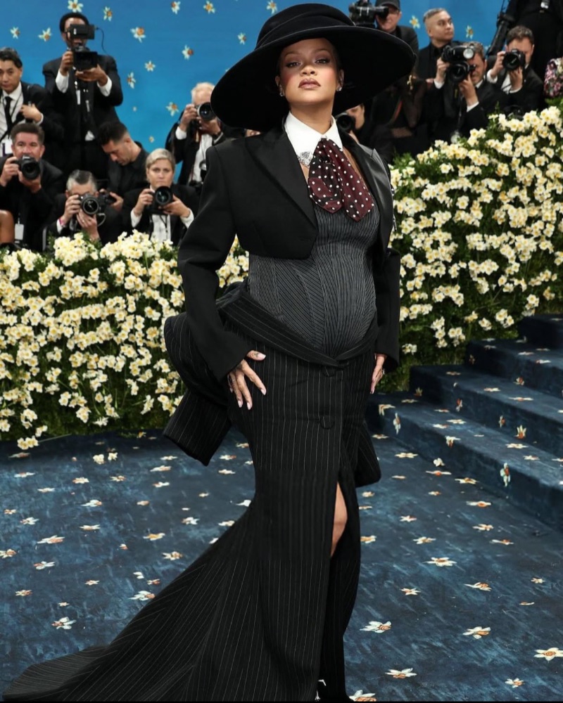 Rihanna at the 2025 Met Gala